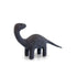DASHDU - Dusty Dino - Charcoal Grey Felt Dinosaur